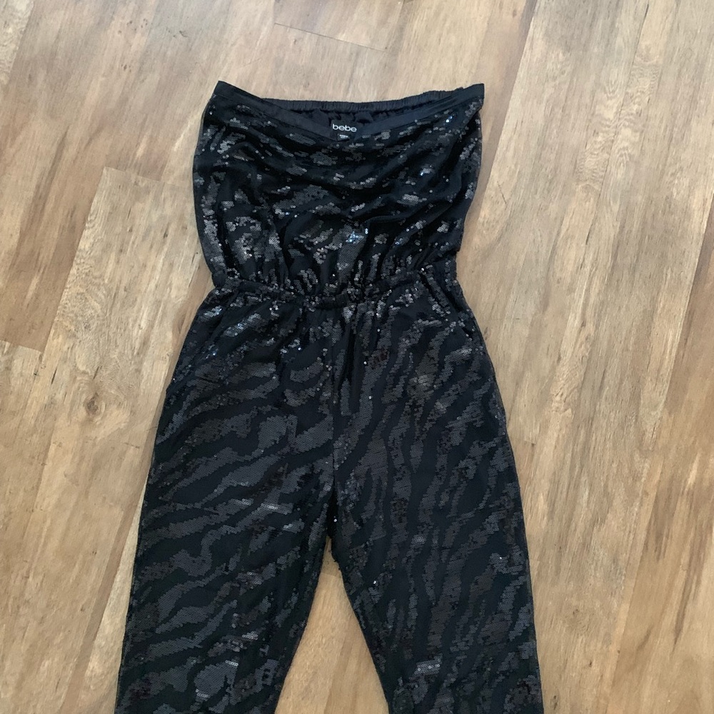 Black Bebe jumpsuit